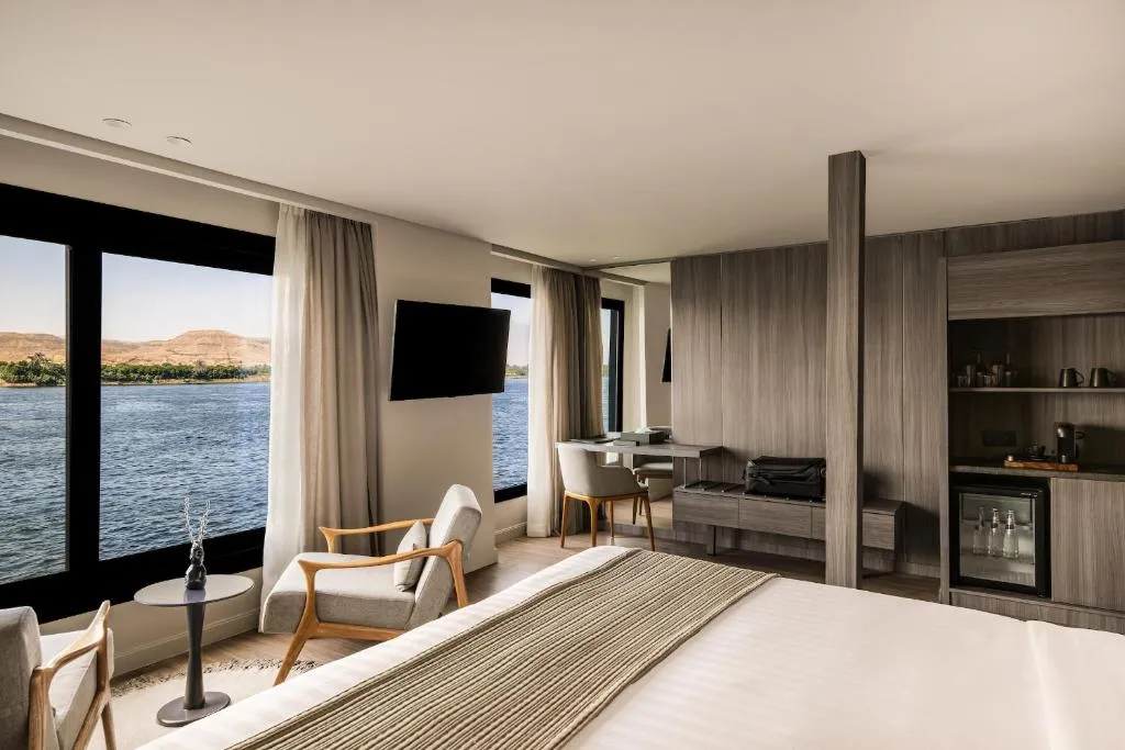Cabin aboard the Historia The Boutique Nile Cruise Nile cruise